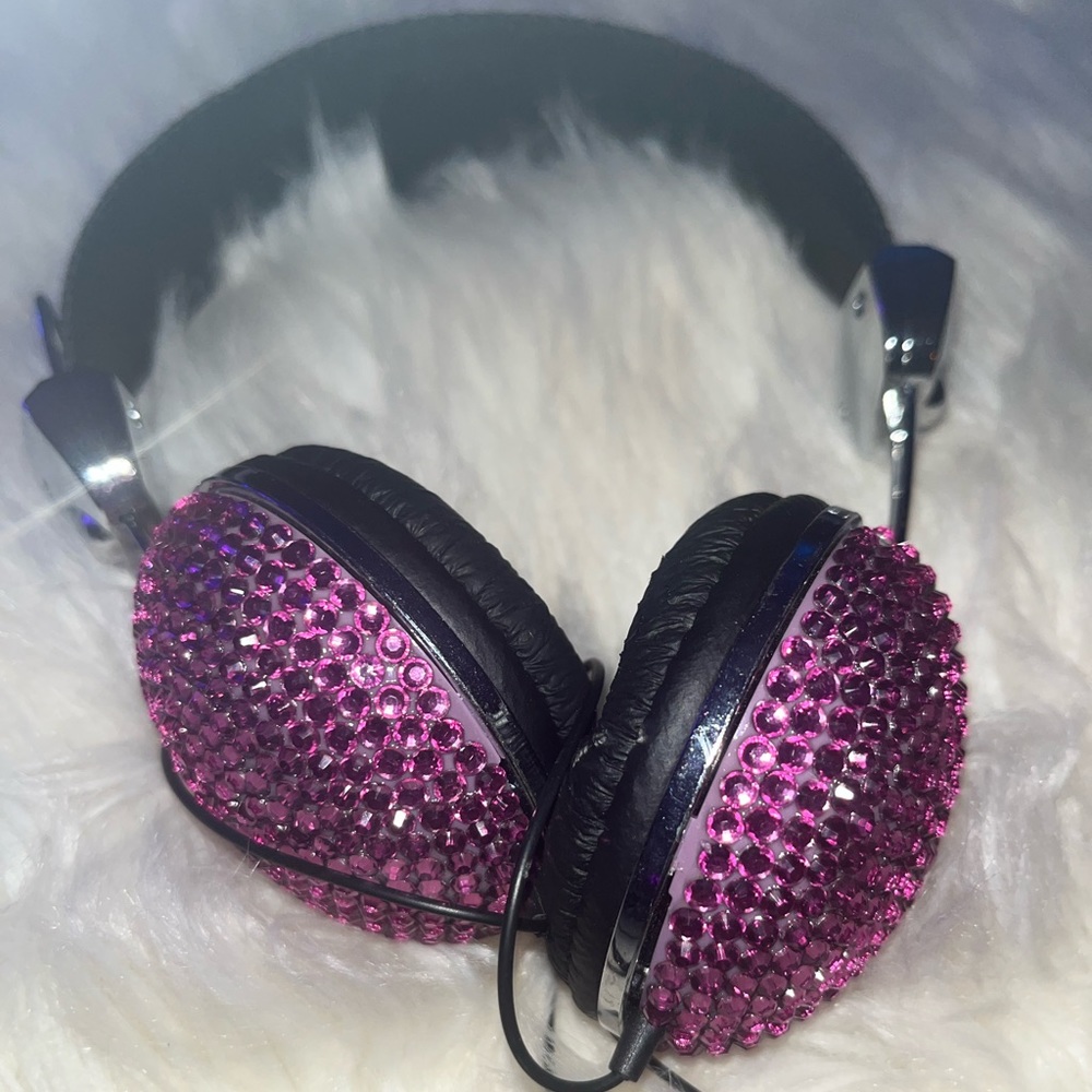 Headphones.